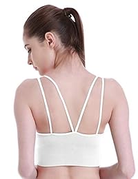 Sujetador deportivo íntimo de Hers, sin costuras, con tiras, acolchado, para mujer, yoga, gimnasio, entrenamiento, fitness