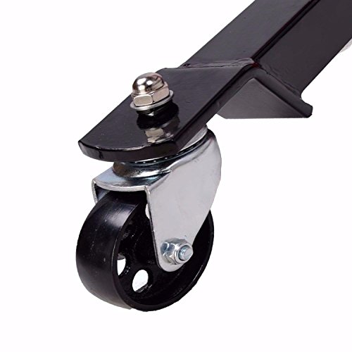 XK 1660lbs Transmission Jack 2 Stage Hydraulic w/ 360° for car Lift auto Lift