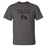 So Relative! Soon To Be A Mommy (Baby Footprints) Adult T-Shirt