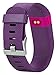 Newest Fitbit Charge HR Band, BeneStellar Silicone Replacement Small Large Band Bracelet Strap for Fitbit Charge HR Wireless Activity Wristband, Plum, Small
