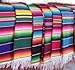 Roger Enterprises Large Authentic Mexican Serape Saltillo Blankets 7'/5'