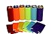 QualityPerfection Slim Can Cooler Sleeves (12 Units) Insulated, Beer/Energy Drink Neoprene 4mm Thickness Thermocoolers for 12 oz Skinny Beverage - Blank, Ready for Printing (Multi Color)