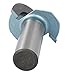 uxcell 1/2 Inch x 1-1/4 Inch Carpenter Double Flute Round Nose Cove Box Router Bit Cutting Tool