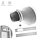 Window Slide Kit Plate/Window Adapter, Portable AC Vent Kit Exhaust Hose Connector Kit Window Slide Kit Plate 6 inch Window Adapter for Portable Air Conditioner