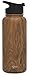 Simple Modern 32oz Water Bottle, Insulated Reusable Wide Mouth Stainless Steel Metal Flask 1 Liter Thermos with Flip Lid, Pattern: Wood Grain