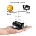 ZUKVYE Flashlight Cree LED Headlamp with Red Waterproof Head Light for Running, Camping, Reading, Kids, DIY & More-4 AAA Batteries Inclu 4 Included(Black)