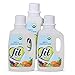 Fit Organic 32 Oz Soaker Produce Wash, Fruit and Vegetable Wash and Pesticide/Wax Remover, Pack of 3 Bottles primary