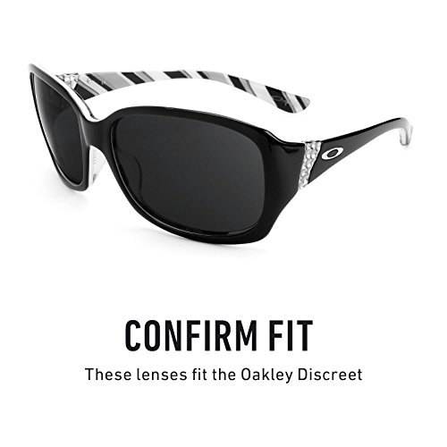 Revant Replacement Lenses for Oakley Discreet Polarized Stealth Black