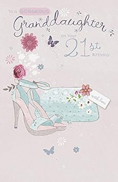 granddaughter 21st card