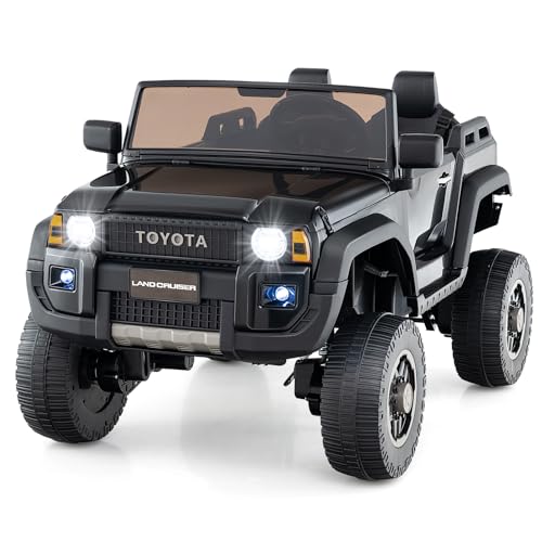 Licensed Toyota LC250 24V 2 Seater Kids Ride on Truck by INFANS, 2WD/4WD Batter…