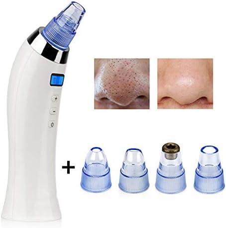 ALONG Blackhead Remover, Electric Vacuum Blackhead Tool Cleaner for Acne and Facial Pore Clean, Rechargeable with LED Display for Women and Men Facial Skin Treatment