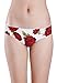 Wealurre Seamless Underwear Invisible Bikini No Show Nylon Spandex Women Panties(826m 1+floral)