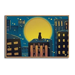 Framed Canvas Wall Art for Living Room, Bedroom Dreamland Theme Canvas Prints for Modern Home Decoration Ready to Hang - 16"x24" inches