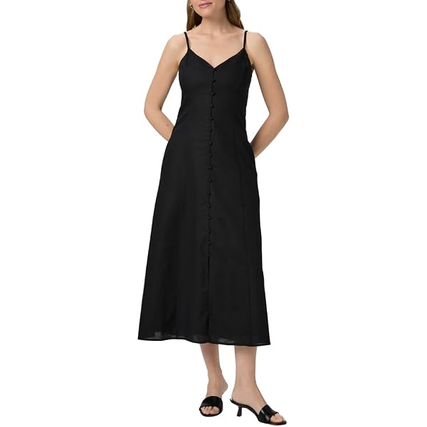 chinese dress ladies Paige Handwoven Cotton Relaxed Shirt Dress in Blue and White Pin-Stripe Xs