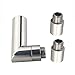 JGR 90 Degree Defouler with 2 Straight Defouler O2 sensor Bung for Headers and Exhaust pipes