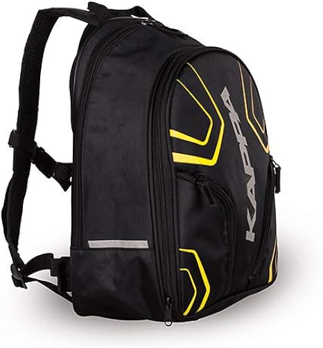 black kappa backpack