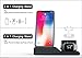 kisreal Charging Stand 4 in 1 Cell Phone Docking Holder Compatible with Apple Watch,iPhone,Airpods,Apple Pencil