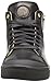 Diesel Men's Zip-Round S-Nentish Fashion Sneaker, Black/Gold, 8 M US