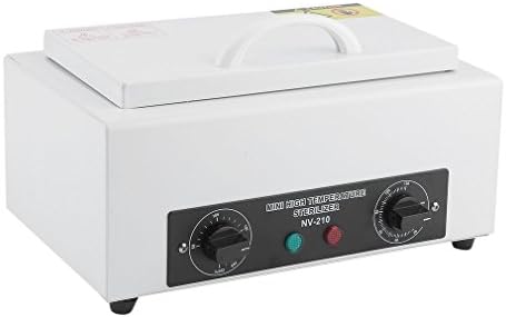 High Temperature Salon Tools Dry Heat Sterilizer Cabinet UV Disinfection Box Manicure Pedicure SPA Salon Equipment for Sundry Beauty Hair Nail Metal Tools Sterilizing Disinfecting