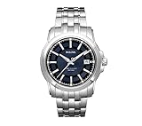 Bulova Men's Precisionist Blue Dial and Stainless Steel Watch