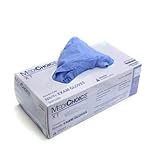 MediChoice Exam Glove, Next Generation Nitrile XT, Non-Sterile, Ambidextrous, Powder-Free, Textured Beaded Cuff, Cleared For Use With Some Chemotherapy Drugs, 9.5-Inch Cuff, Medium (Box of 200)