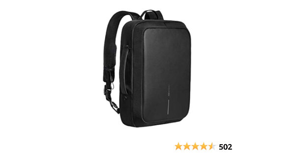 pink all black backpack