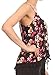 Simplicity Women's Multi Colored Print Spaghetti Strap Cami Top w/ Tassel Trim