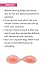 Anmengte Bra Reusable Self Adhesive Silicone Invisible Backless Sexy Nubra Incarnadine(Triple B)