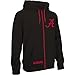 Alabama Crimson Tide Zip Up Hooded Sweatshirt Black