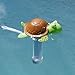 POOLWHALE Floating Pool Thermometer,Cool Style Water Temperature Thermometers with String, Shatter Resistant, for Outdoor and Indoor Swimming Pools, Hot Tub, Spa,and Pond (Turtle)
