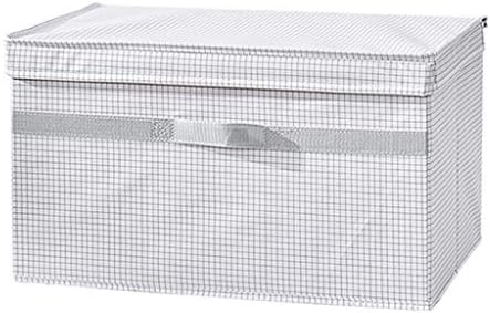 蓋付き収納ボックス 布製折りたたみボックス 防塵収納ボックス 予約販売品 取っ手付き収納ボックス 家族向け 寝室用 動きやすい リビングルーム