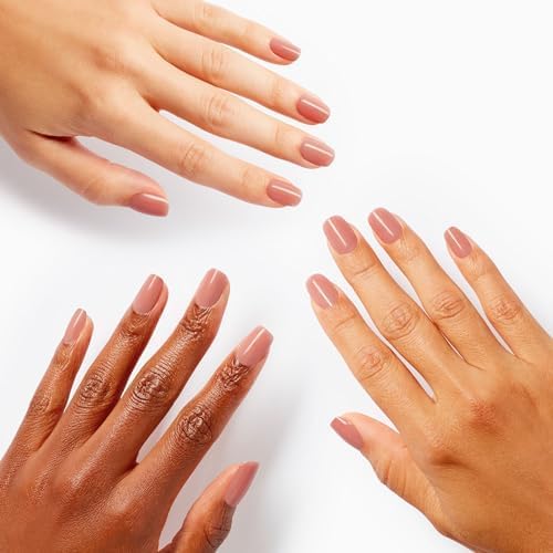 OPI xPRESS/ON Somewhere Over the Rainbow Mountains | Nude Short Round Press On Nails | With Nail Glue | Spring Collection - Image 3