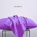 NTBAY Queen Pillowcase Set - 4 Pack Brushed Microfiber 20x30 Pillowcases - Soft, Wrinkle-Free, Fade-Resistant, Stain-Resistant, Purple Pillowcases with Envelope Closure - 20x30 Inches, Purple