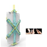PME Universal Sport Phone Case Cover Holder Necklace Lanyard Neck Cord for iPhone Smart Phones Android Phone . Strap for iPhone SE 6 6S 5 5S Samsung Galaxy Note Google Nexus Moto (Light Blue