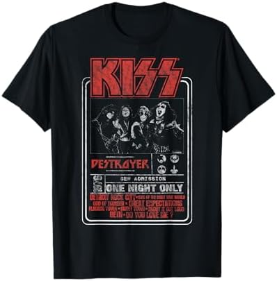 Amazon.com: KISS - 1977 Alive II T-Shirt : Clothing, Shoes & Jewelry