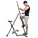 Hurbo Vertical Climber Home Gym Exercise Folding Climbing Machine Exercise Bike for Home Body Trainer Stepper Cardio Workout Training Non-Stick Grips Legs Arms Abs Calf