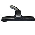 Selgo Hardwood Eureka & Universal Vacuum Cleaner Floor Brush 1 ¼ inch (1.25'') (32mm) Inner Diameter with Horse Hair Soft Bristles 10” Wide (Black - Metal)