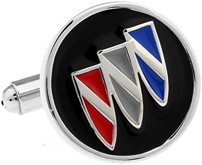 Promotioneer Men's Buick Logo Symbol Fashion Shirt Cufflinks with Gift Box 12