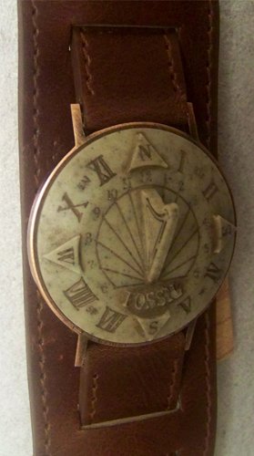 Fossil Sundial Watch Vintage SD-1 With 
