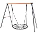 LEMY Large Heavy Duty All-Steel Swing Frame 70.9 Inch Height 86.6 Inch Length 220 LBS Weight Capacity Metal A-Frame Swing Stand