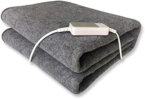 QLAT HOME Electric Blanket Single Person Single Control Student Office Warm-Up Mattress Waterproof Non-Woven 150×75cm