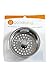 Good Living Universal Stainless Steel Sink Strainer with No Installation Needed, 1-pack