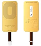 Wireless Charger Receiver, OLVOO Ultra Slim 0.5 Mm Qi Wireless Charging Receiver Patch Module Chip For iPhone 7/7 Plus/6/6S Plus/5/5S/SE/5C (1Pack)