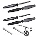 XiaoPengYo RC Quadcopter Spare Parts Propeller Blade Gear Spindle Motor Gear Compatible with VISUO XS809 XS809HC XS809HW XS809W XS809S XS816 Foldable Quadcopter Foldable Drone