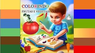 Livro COLORINDO FRUTAS DE VEGETAIS