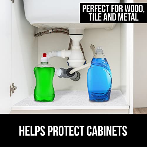 Gorilla Grip Quick Dry Waterproof Under Sink Mat Liner, Slip Resistant