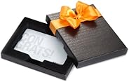 Amazon.com Gift Card in a Black Gift Box (Congrats White Card Design)