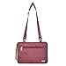 MOSISO Polyester Shoulder Bag Compatible with 13-13.3 inch Laptop, Pure Red