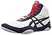 ASICS Men's JB Elite V2.0 Wrestling Shoe, White/Dark Navy/True Red, 7 M US