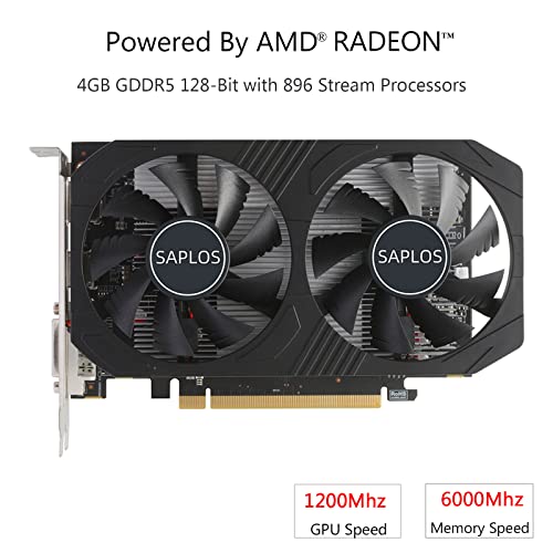 Memory Streaming Processor Gpu QTHREE SAPLOS Radeon RX 560 4GB